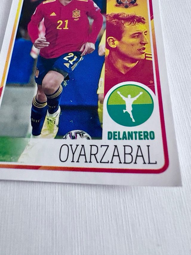 Cromo Oyarzabal - Selección Española