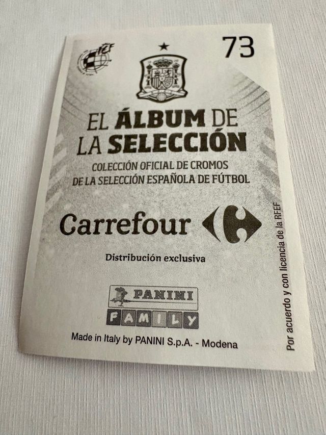 Cromo Oyarzabal - Selección Española