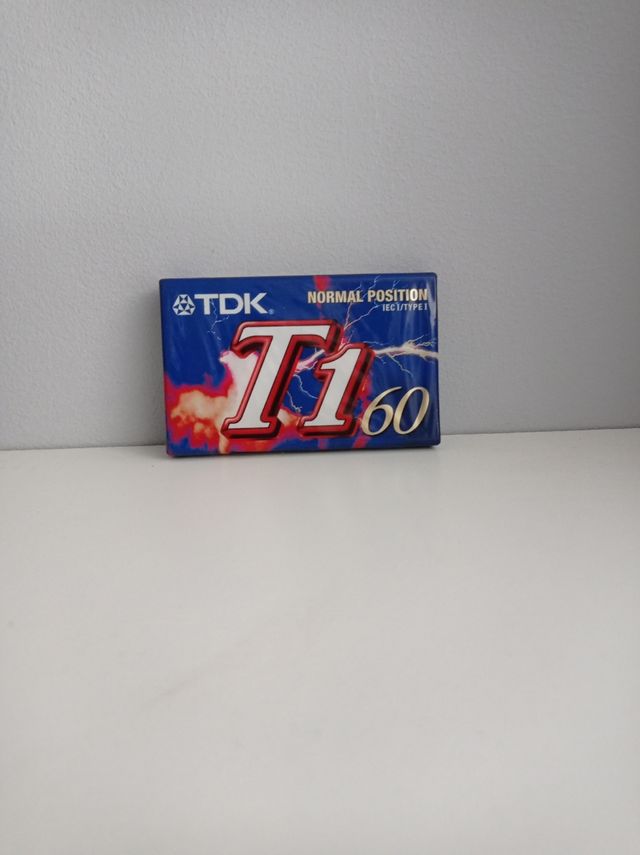TDK T1 60 - Cinta Cassette Virgen