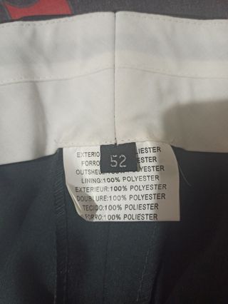 Traje verde oliva 3 piezas hombre