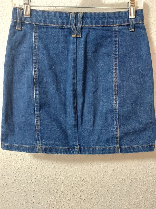Falda vaquera azul