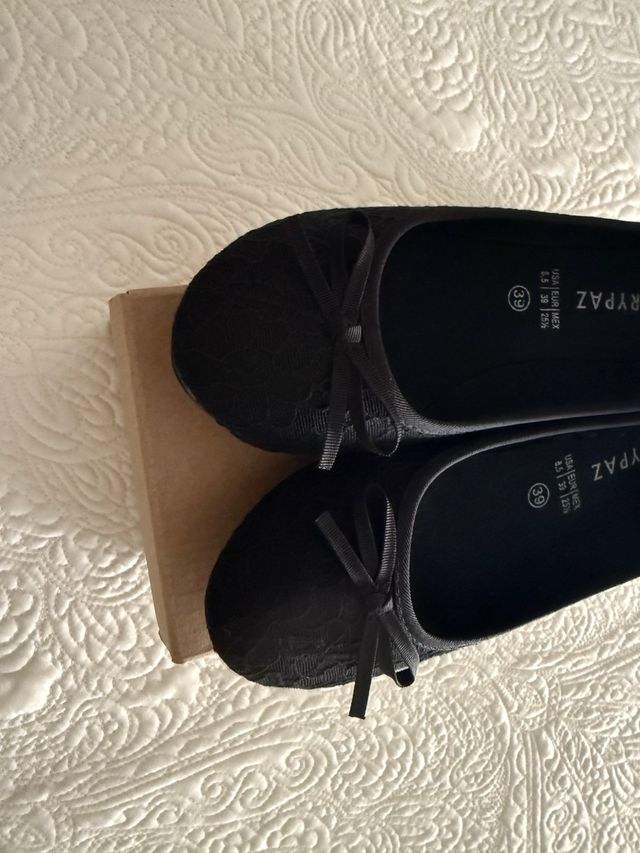 Bailarinas MaryPaz negras talla 39