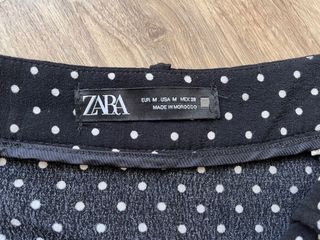 Shorts Zara - Falda pantalón negra