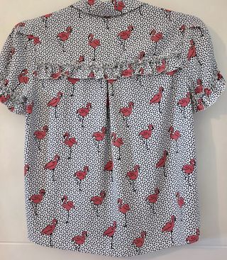 Camisa Zara flamincos - Talla S