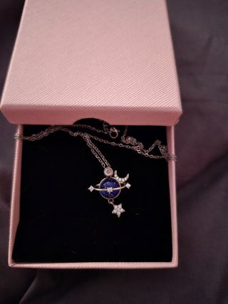 Colgante Galaxia - Acero Azul