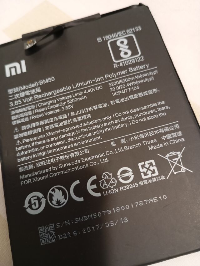 Batería Xiaomi BM50 - mi max