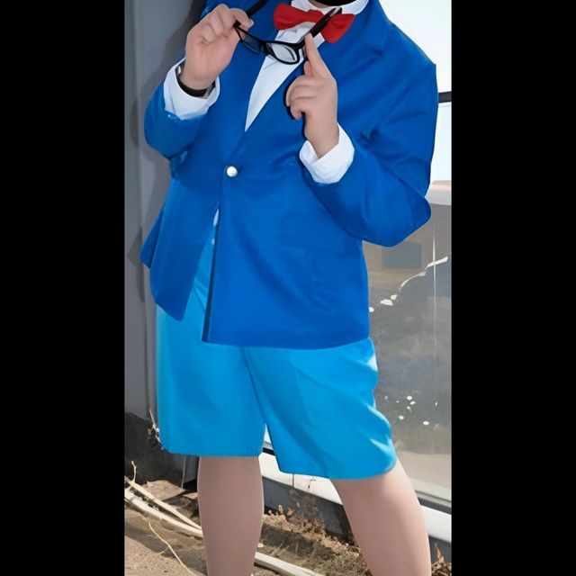 Costume cosplay Conan edogawa detective conan