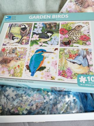 Puzzle 1000 piezas - Pajaros Jardin