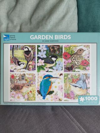 Puzzle 1000 piezas - Pajaros Jardin