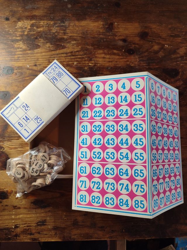 Tombola Calcio Vintage