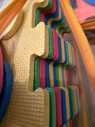 Alfombra puzzle bebé - números