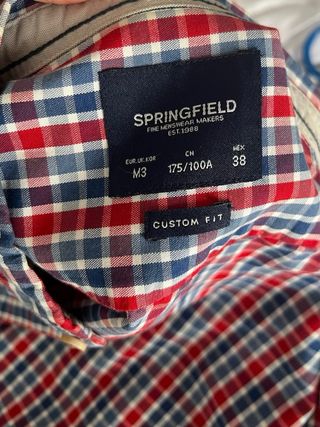 CAMISA CUADROS SPRINGFIELD