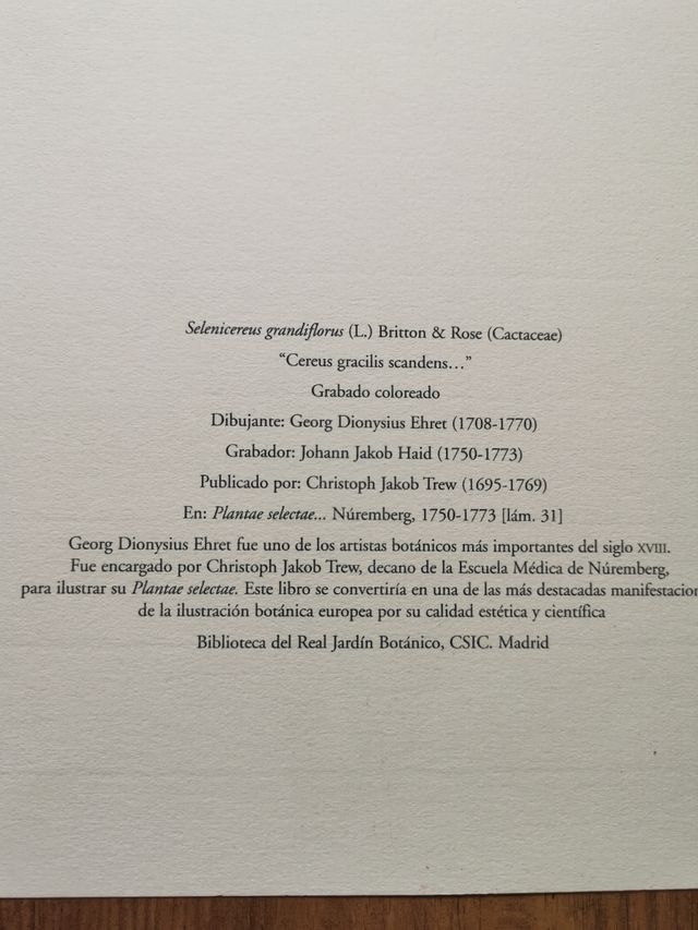 Láminas Biblioteca del Real Jardín Botánico