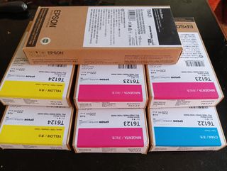 Tinta Epson T6121 T6122 T6123 T6124 (7 uds) Stylus