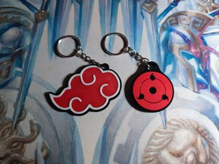 Llaveros Naruto: Sharingan & Akatsuki
