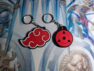 Llaveros Naruto: Sharingan & Akatsuki
