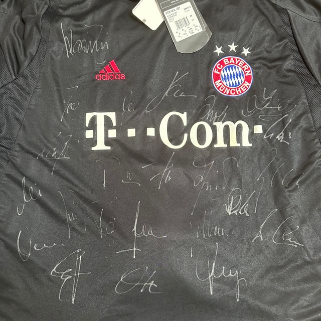 Camiseta Adidas Bayern Munich Champions Firmada 