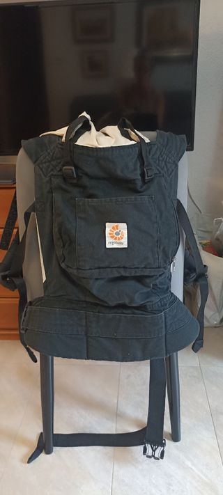 Mochila Portabebés Ergobaby Negra Beig