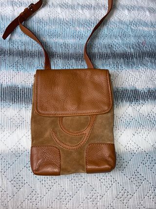 Bolso bandolera Purificación Garcia marrón