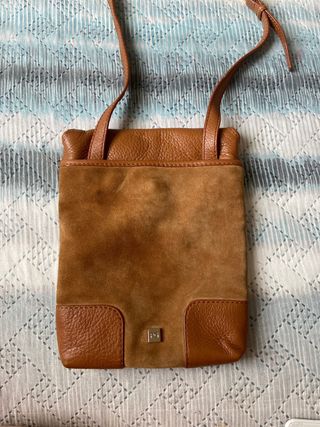 Bolso bandolera Purificación Garcia marrón