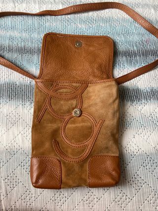 Bolso bandolera Purificación Garcia marrón