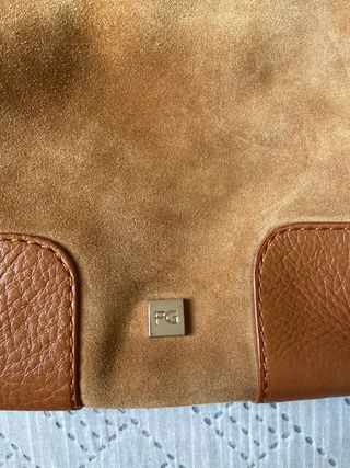 Bolso bandolera Purificación Garcia marrón