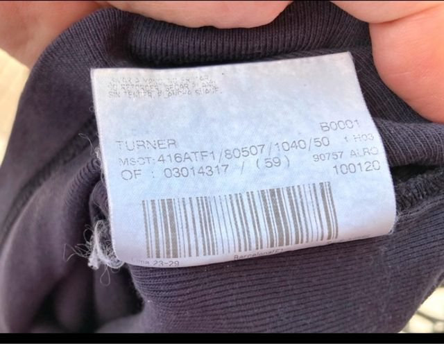 Camiseta Burberry  Algodon azul marino - Talla 50