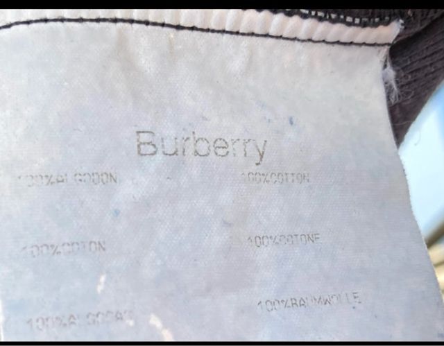 Camiseta Burberry  Algodon azul marino - Talla 50