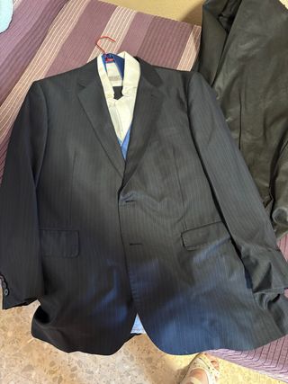 Traje hombre azul marino