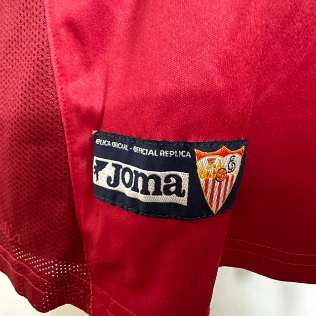 Camiseta Joma Sevilla Julio Baptista 2003 2004 00s