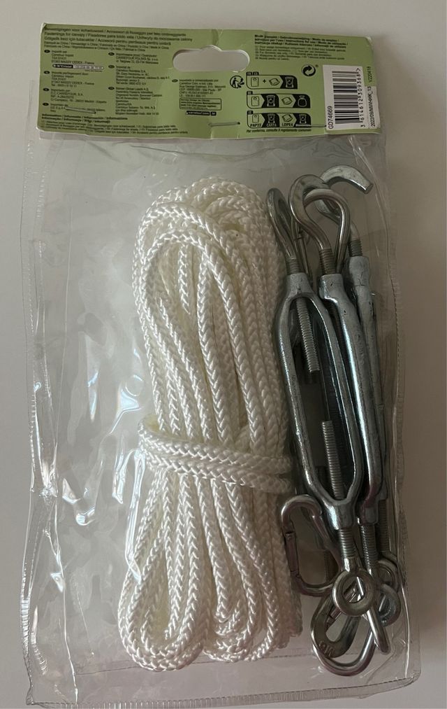 Tensores para toldo vela - 201cm