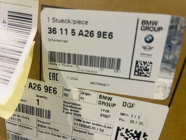 Llanta Mini JCW 17" Negra