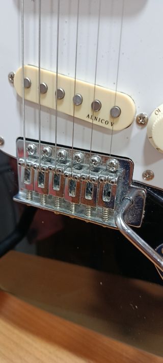 Guitarra eléctrica Stratocater negra
