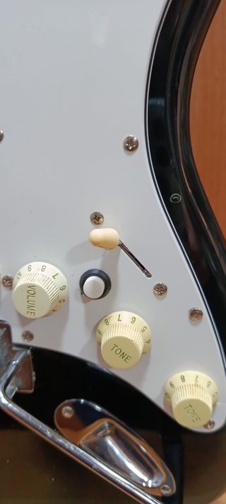 Guitarra eléctrica Stratocater negra