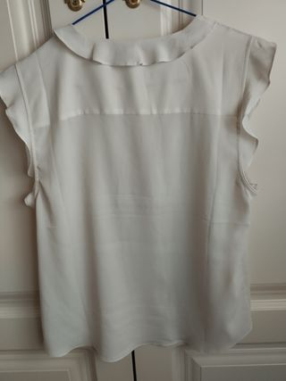 Blusa blanca HM - Talla L