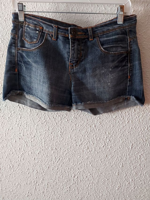 Shorts vaqueros azul
