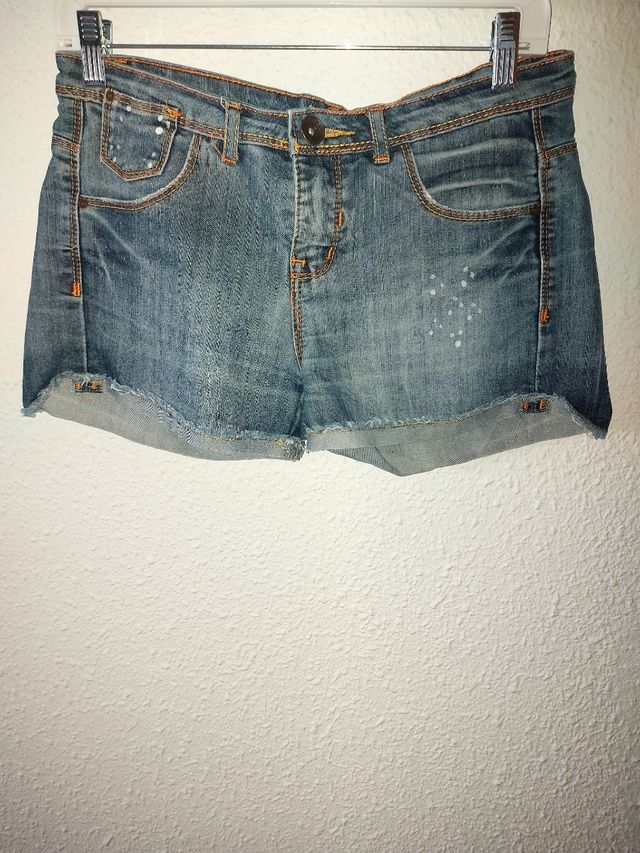 Shorts vaqueros azul