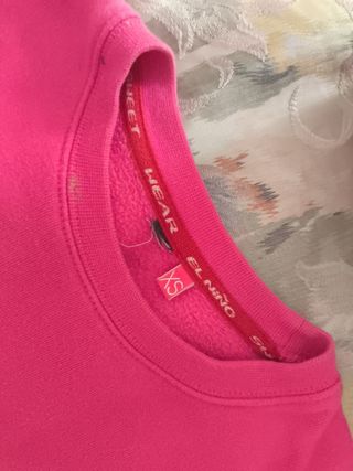 Sudadera rosa "El Niño" original