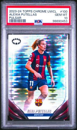 Cromo gradeado PSA 10 Alexia #100 - POP 1!!