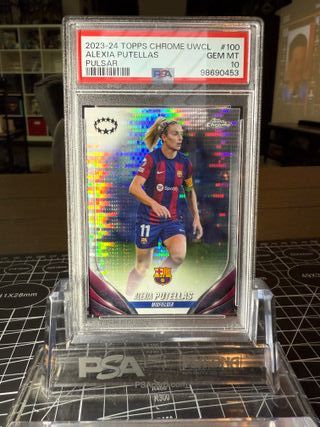 Cromo gradeado PSA 10 Alexia #100 - POP 1!!