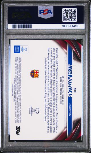 Cromo gradeado PSA 10 Alexia #100 - POP 1!!