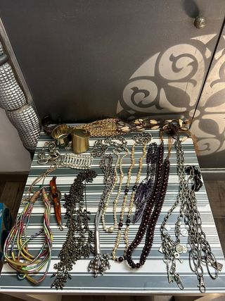 Grande lote de varias joyas