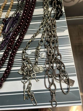 Grande lote de varias joyas