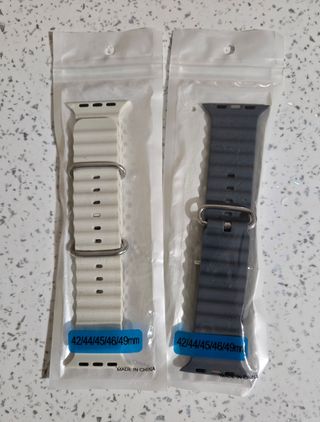 Correas silicona Apple Watch 42/45/49mm