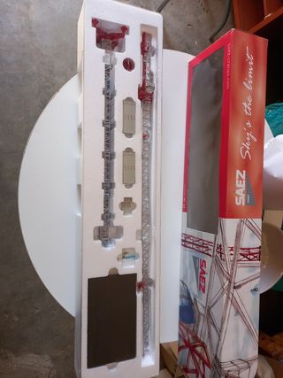 Grúa torre Sáez SL-55 maqueta