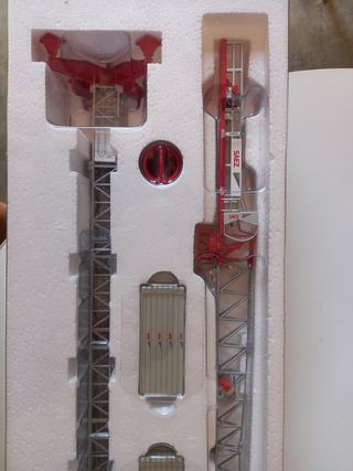 Grúa torre Sáez SL-55 maqueta
