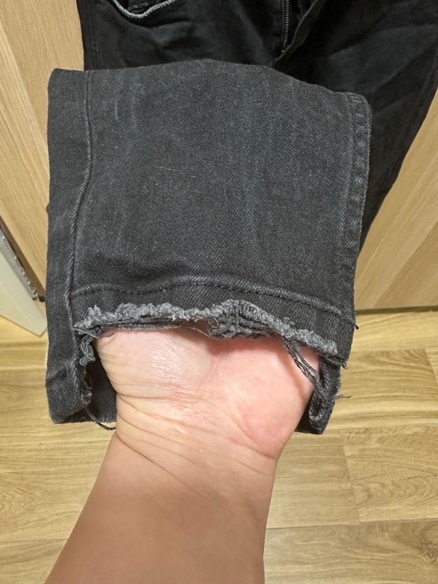 Jeans Zara neri Tg XL (42-14)