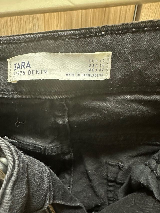 Jeans Zara neri Tg XL (42-14)