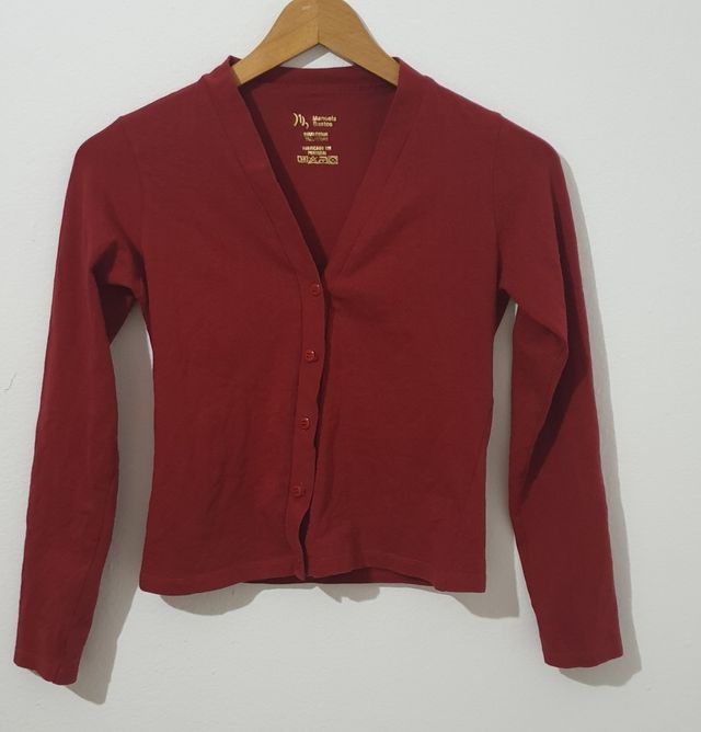 Chaleco rojo Manuela Chaves talla S