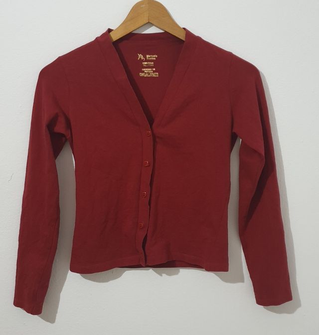 Chaleco rojo Manuela Chaves talla S